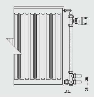 forbinding bak Ventilsett med