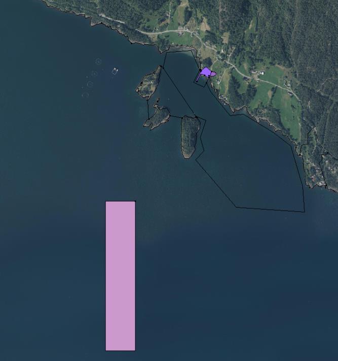 Aplavika/Lingaholmane Eksisterande anlegg skal flyttast til nytt areal for akvakultur. Det nye anlegget vil ha eit areal på 200 daa. Anlegget vil liggja sør-søraust for det eksisterande anlegget.