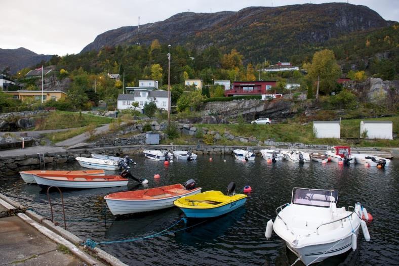 Hamn Hamn er nytta om areal som vert brukt til skipshamner med kai. Område H1, viser godkjent kai i reguleringsplan for Mundheim, ifrå 2003. Område H2 viser kaianlegg for Lingalaks i Strandebarm.