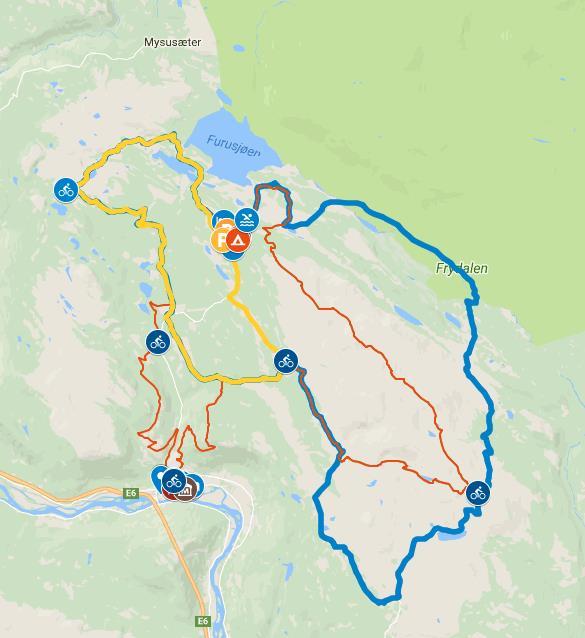 m på Google My Maps Rittregler Vi ønsker at alle skal ha en positiv opplevelse med Furusjøen Rundt-rittet, og ber om at alle setter seg inn i regelverket.