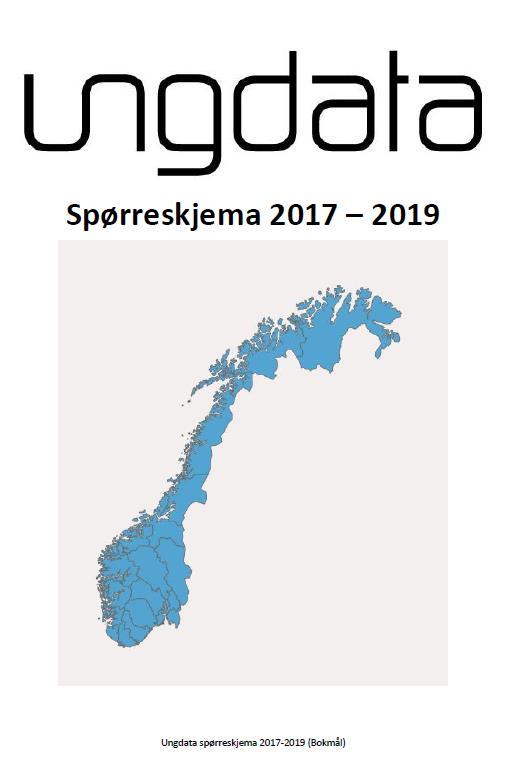 Kvantitativ evaluering trend over tid Utvalgte variabler: Skole Foreldre Venner fritidsaktiviteter