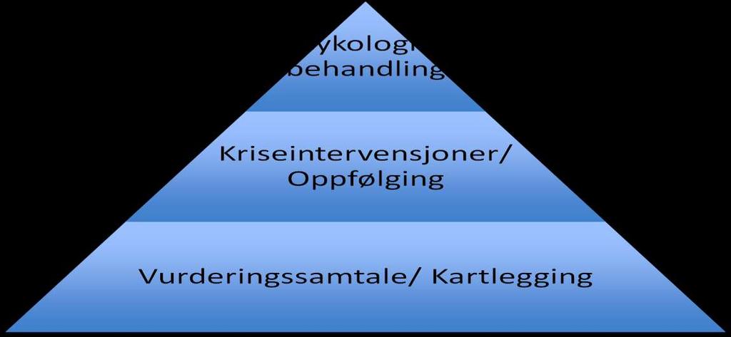 Oppfølging etter avhør ved SBO Ca 20 % EMDR, TF-CBT