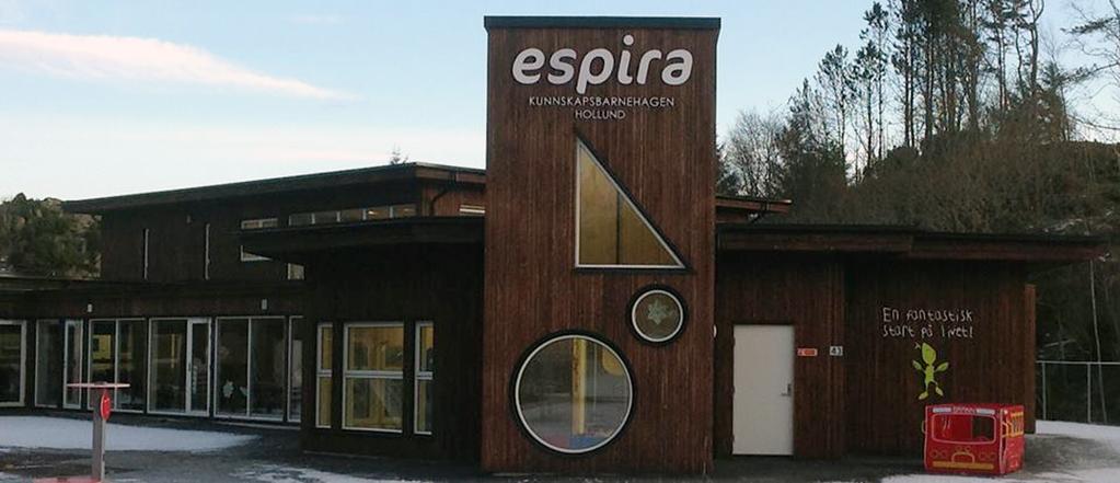 Om barnehagen Espira Hollund er en friluftsbarnehage som ligger flott til på Hollund (ca.1,5 km fra Bremnes sentrum) i Bømlo kommune.