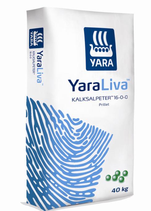 Kalksalpeter endres til YaraLiva TM 2008 YaraLiva TM Kalksalpeter