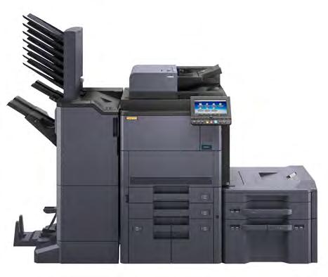 A3 MFP - Print, scan, fax og kopi UTAX 6006ci MFP Multifunksjon, Farge Dokumentmater: 140 ark Papirmagasin: 2x500 + 2x1500 + 1x150 + 1x3000 Papirformat: A6R - SRA3 Stiftesorterer til 4000