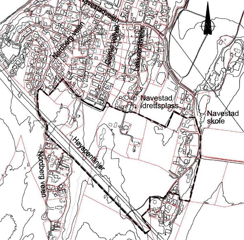 BAKGRUNN FOR UNDERSØKINGA Det er varsla oppstart av detaljreguleringsplan for Navestad-Berg Søndre, del av gnr. 1045/3, 1044/42, 1046/161 m.fl. i Sarpsborg kommune.