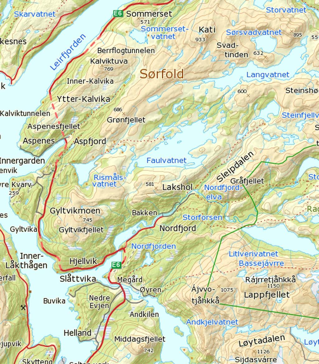 E6 Sørfoldtunnelene