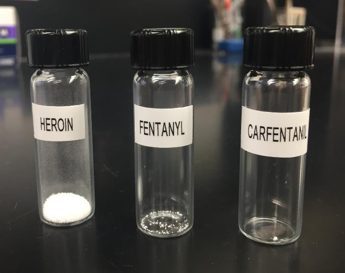 Hvor sterktvirkende er fentanylderivater?