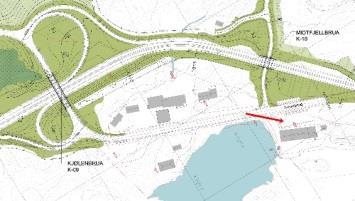 3 Adkomst til Joarknatten Avkjøringen til Joarknatten vil være fra gammel E18 ved Brutjernene, og benytte eksisterende skogsbilveg (Butjernveien).