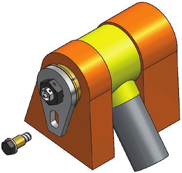 1.4/ When positioning details are used, be aware to align the screw and the threaded hole in the support.