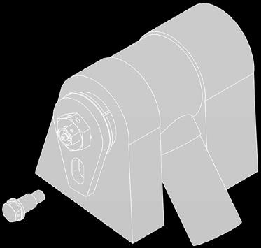 See technical specifications/torque. Trekk aksling til oppgitt moment. Se tekniske data/tiltrekkingsmoment. 1.6/ Assemble the components.