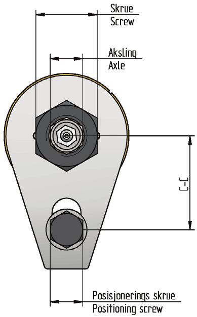 2/ technical specifications/torque tekniske data/tiltrekkingsmoment Nut - Grade 4 Low Nut - Grade 8 Std. Axle Positioning details PIN size Mutter - Grade 4 Lav Mutter - Grade 8 Std.