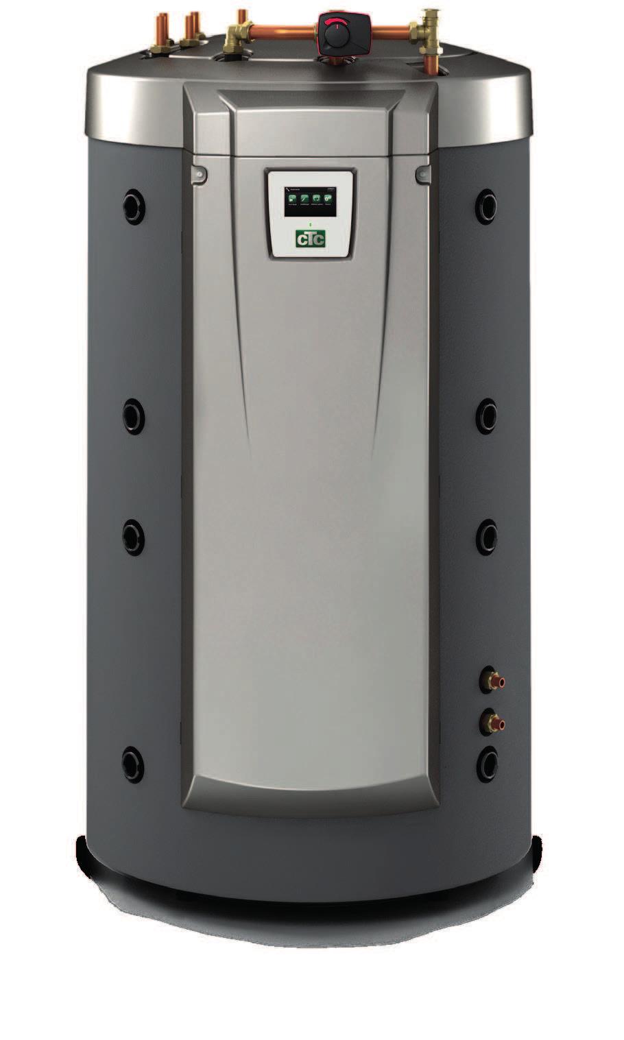 Kompletter med CTC varmepumper eller kjeler for å få ubegrensede muligheter til å skape et fleksibelt varmesystem.
