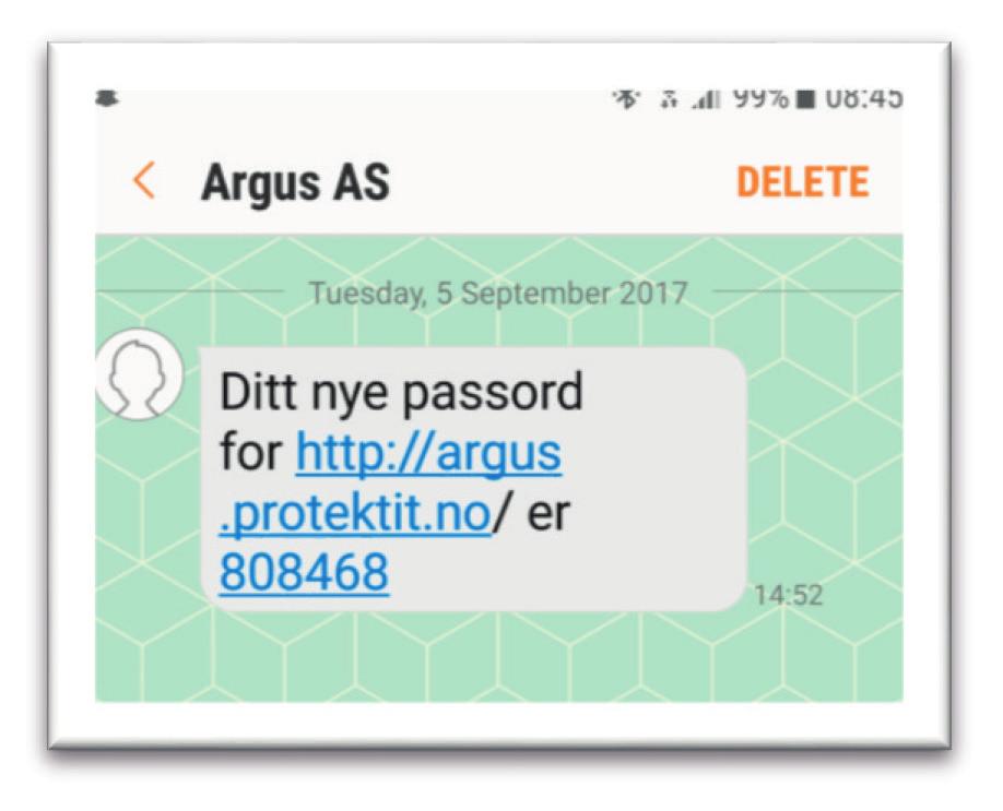 KOM I GANG SMS - link For å komme i gang sender