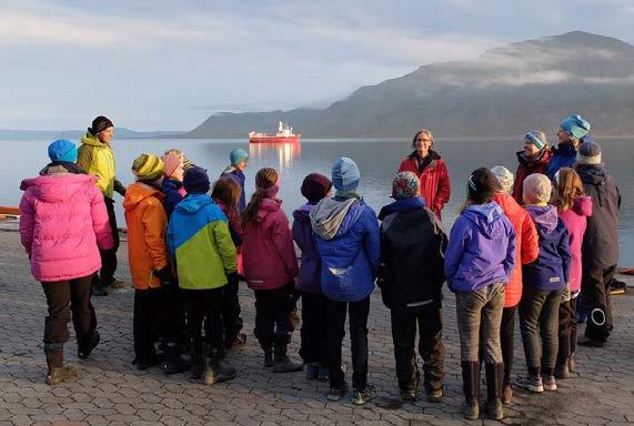 Figur 12. Prosjekt: Permafrost og fundamenteringsforhold for kulturminner i Longyearbyen (14/48). Fundamenteringen på bygningen Smia i Hiorthamn er undersøkt i prosjektet. Foto: NIKU/A.C.Flyen.