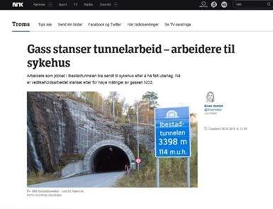Tekst og foto: NRK Teknisk bygg Ibestadtunnelen. Foto: SVV Fv. 863 Kvalsund: Nytt pumpeanlegg er under etablering med bakgrunn i akutt situasjon. 9.3 Kommentar til noen øvrige tunneler Fv.