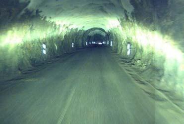 232 Kaperskar. Tunnelen har behov for begrenset bergsikring, men mangler strøm og belysning. Kostnad, finansiering og tidsperspektiv er uavklart. Fv.