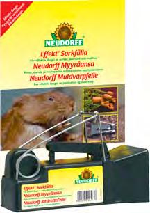 619149 8 x 1 kg Neudorff Muldvarpfelle felle til å fange mus (jordrotter, spissmus, husmus) med kan brukes året rundt særlig