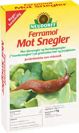 Dette produktet skiller seg fra metaldehydbaserte pellets som får sneglene til å dehydrere etter å ha produsert store mengder