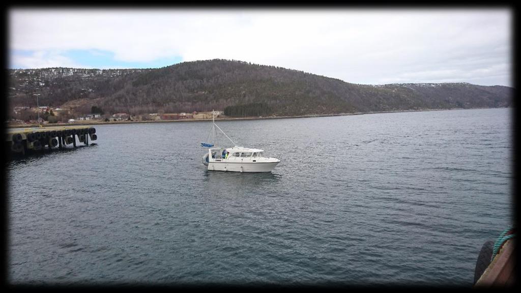 Gruppe tre var ute på Havet med Olsens