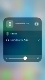 Strøm lyd direkte til dine ReSound Smart Hearing høreapparater Du kan strømme stereolyd, som musikk, direkte fra Apple-enheten og apper til høreapparatene.