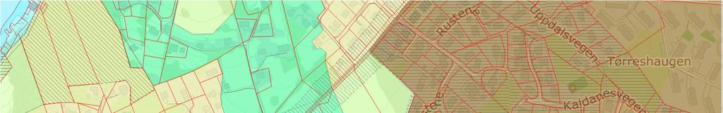 Gjeldane kommunedelplan for Husnesområdet 2001-2010 I framlegg til revisjon av kommuneplan, ligg