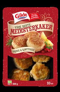 » Gilde s 14 GILDE MEDISTERKAKER 400-800 - 1600 G Medisterkaker etter god gammeldags oppskrift.