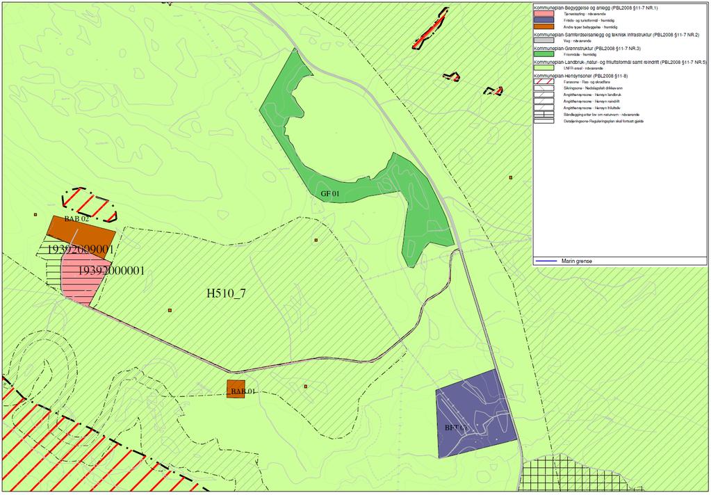 EISCAT 3D SKIBOTN 9 (43) 3 PLANSTATUS OG RAMMEBETINGELSER 3.1 Gjeldende kommunedelplan Det aktuelle planområdet inngår i Kommuneplans arealdel for Storfjord 2015-2027, godkjent i juni 2016.