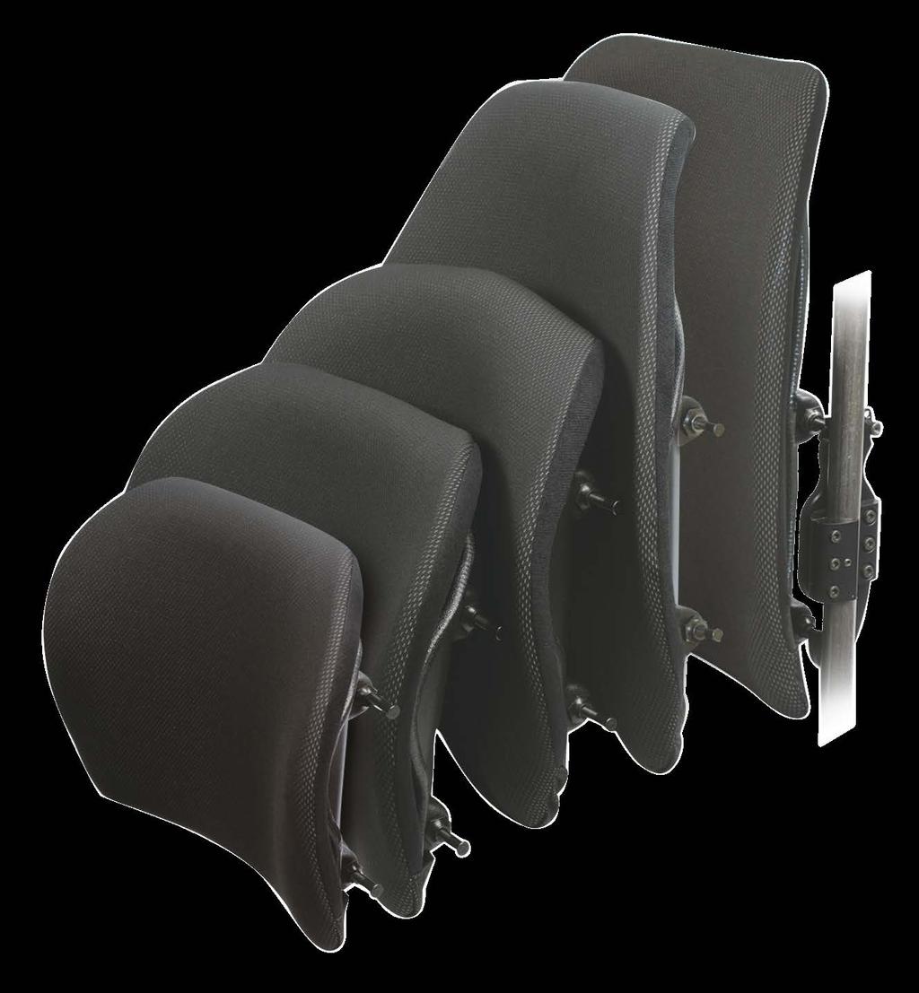 Invacare Matrx Elite Back Elite Back har lett sidestøtte med god klaring ved skuldre og hofter. Dette gir rom for bevegelse i overkroppen.
