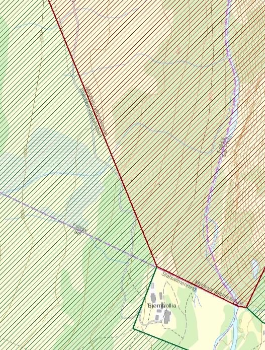 Denne tillatelsen gjelder etter verneforskrift og naturmangfoldlov. Tiltakshaver har selv ansvar for innhenting av samtykke fra vegeier.