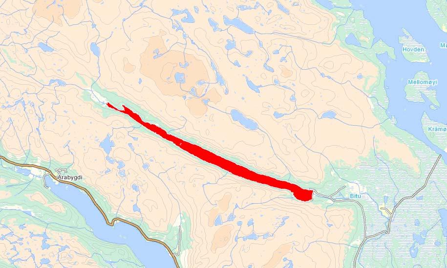 Bruk av beite Noko bruk av hytte tilhøyrande Telemark landbruksselskap Bitdalsvatn er regulert 35 m (27 m opp, 8 m ned). Vatnet blir overført til Songavatnet.