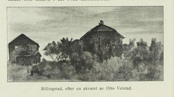 Gårdene i kretsen I år 1000 var det fire gårder på Billingstad: Billingstad. Groset. Stokker og Åstad. 6000 år tidligere var det bare ei lita øy Biljan som dukket opp av havet der Tømte ligger.
