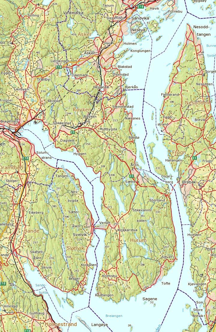 Holmen Institusjonsbyen: Dikemark Dikemark Drammen Hyggen