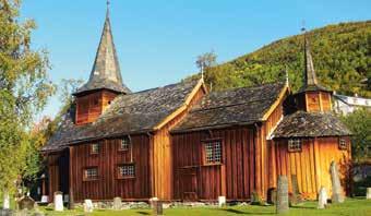 Flere av kirkene er åpne for besøkende om sommeren. Gudstjenester stort sett hver søndag i en eller to av kirkene.