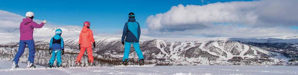 Ski og snowboard FOTO: SVERRE HJØRNEVIK Alpint og snowboard Vinter Alpint og snowboard Hallingskarvet Skisenter En skjult perle 33 kilometer fra Geilo mot Aurland.