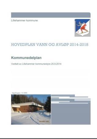 attraksjon i regionen Miljøvennlig landbruksproduksjon 2.2.5 Kommunedelplan Hovedplan vann og avløp, 2014-2018 Hovedplan for Vann og Avløp ble vedtatt i 25. september 2014.