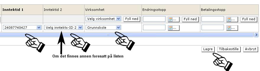 endre og/eller si opp plassen elektronisk. Dersom medsøker er lagt til i etterkant, vil ikke de få tilgang til å registrere dette. SFO-plass og Intro.program for flyktninger (MOKS- vedtak) Pkt.