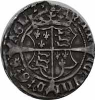 Utenlandske mynter 1131 1131 Henrik VIII 1509-1547, groat 1536-1537. hi (Henrik og Jane Seymour) S.6473 1/1+ 1 000 Ex. Kjell Ruud 200% 1132 200% 1132 Henrik VIII 1509-1547, groat 1540.