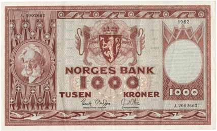 after tape 1 2 000 41 10 kroner 1947.