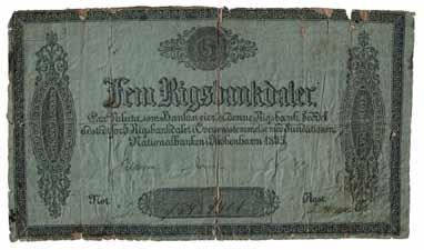 152 5 rigsbankdaler 1835.