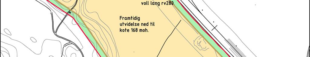 Jordmasser som fjernes i forbindelse med utvidelser av driftsområdene