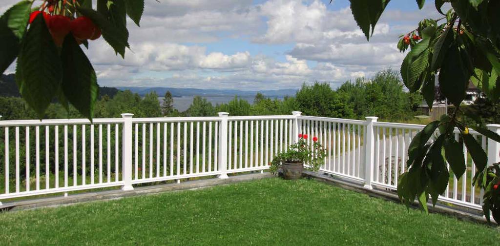 Rekkverk og gjerder Gir terrassen et klassisk utseende uten alt vedlikeholdet Moso Bambus X-treme Naturlig, vakkert, bærekraftig og