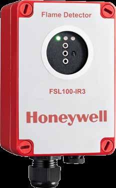 FSL100-IR3 Analyse av flammeflimmer-frekvensen for å forhindre falskalarmer Egnet til branner fra flytende hydroarbon og forurensede branner