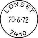 Stempel nr. 5 Type: I22 Fra gravør 15.11.1966 LØNSET Innsendt Stempel nr. 6 Type: I22N Fra gravør 20.06.