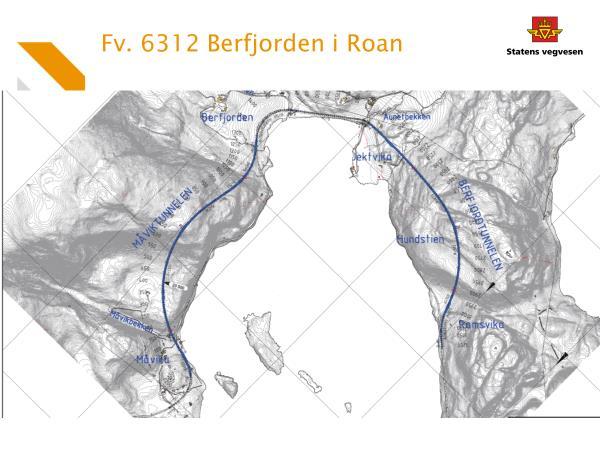 4 Herfjordtunnelen lengde 582 m inkl. portaler Tunnelen ferdig drevet, gjennomslag 7.