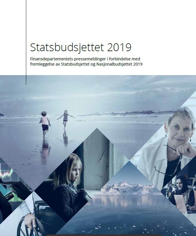 Norge forslag til statsbudsjett 2019 (det blir nå