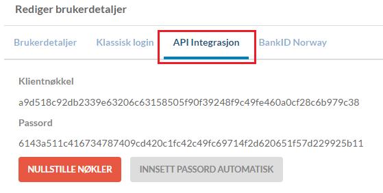 Oppsett Når man har fått bestilt modulen for digital signering, må man sørge for at Årsavslutning får tilgang til kontoen din.