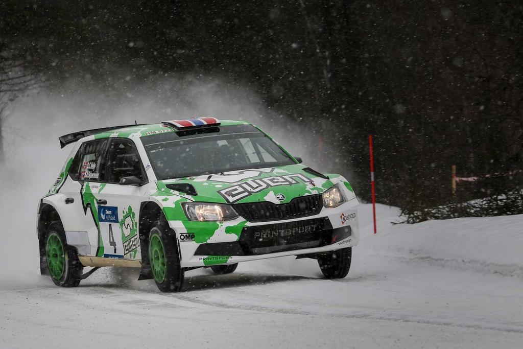 KJØREBOK Vinner av Numedalsrally 2017: Ole Christian Veiby/ Stig Rune