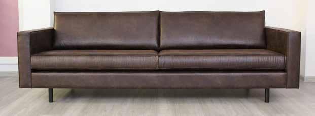 SOFA 3 XL 9.995,- TØFF SOFA - RØFFE DETALJER NYHET ZANDER 3XL tøff sofa med god sittekomfort. Tekstil 211/12 Topper.