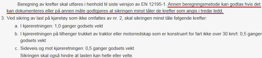 Hva betyr endringene for bransjen? Regelverket er harmonisert med EU-direktivet. Beholder fortsatt sikringskravet som før.